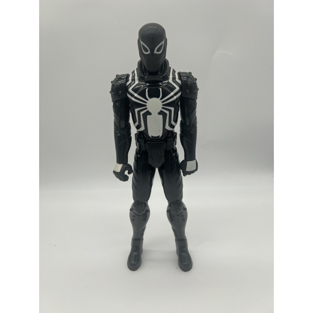 Agent Venom Titan Hero Ultimate Spider-Man 12" Web Warriors Marvel Hasbro 2014